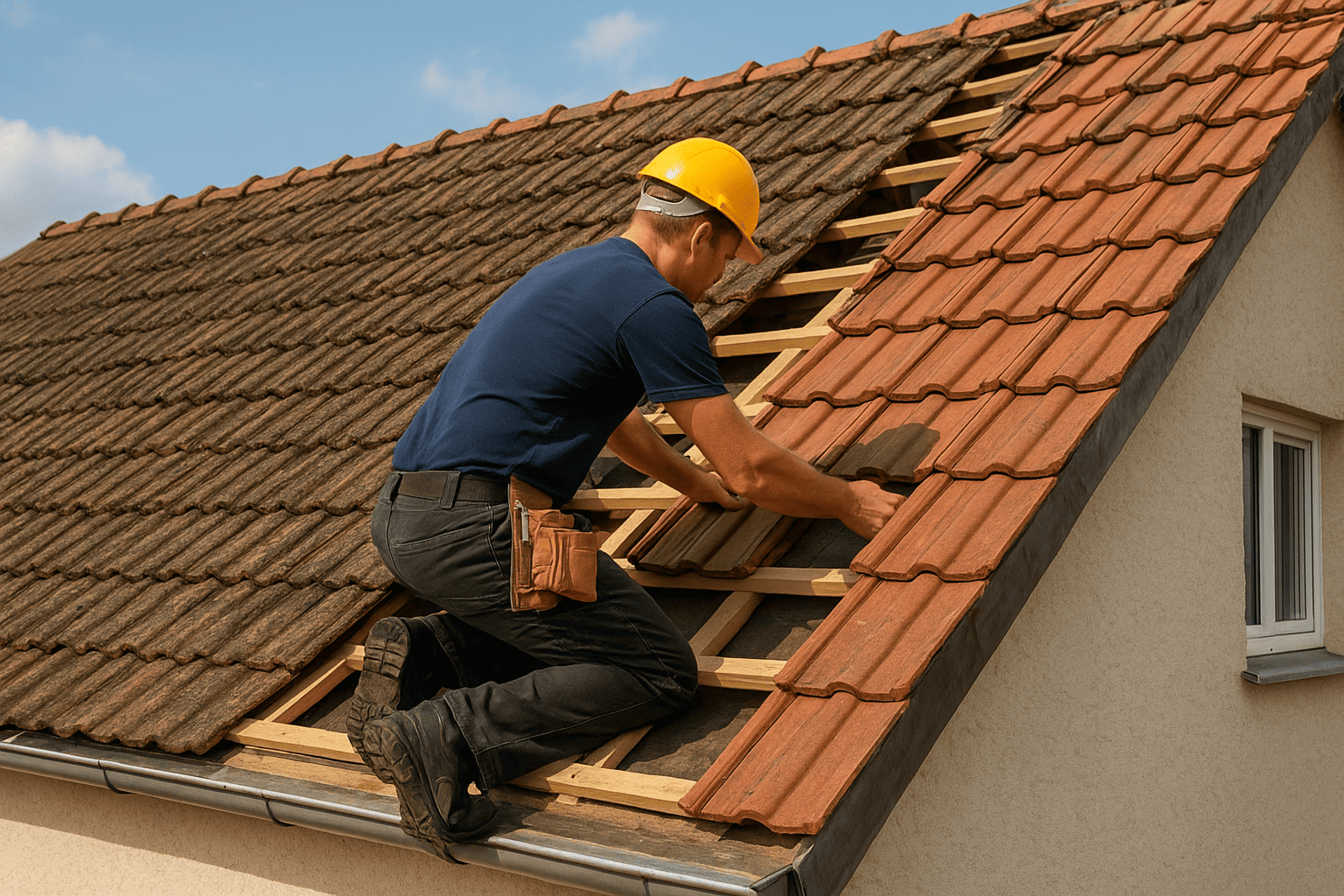 Rénovation de la toiture de ma maison