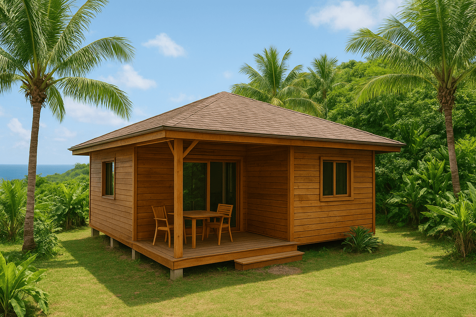 Projet de construction d’un bungalow en Martinique