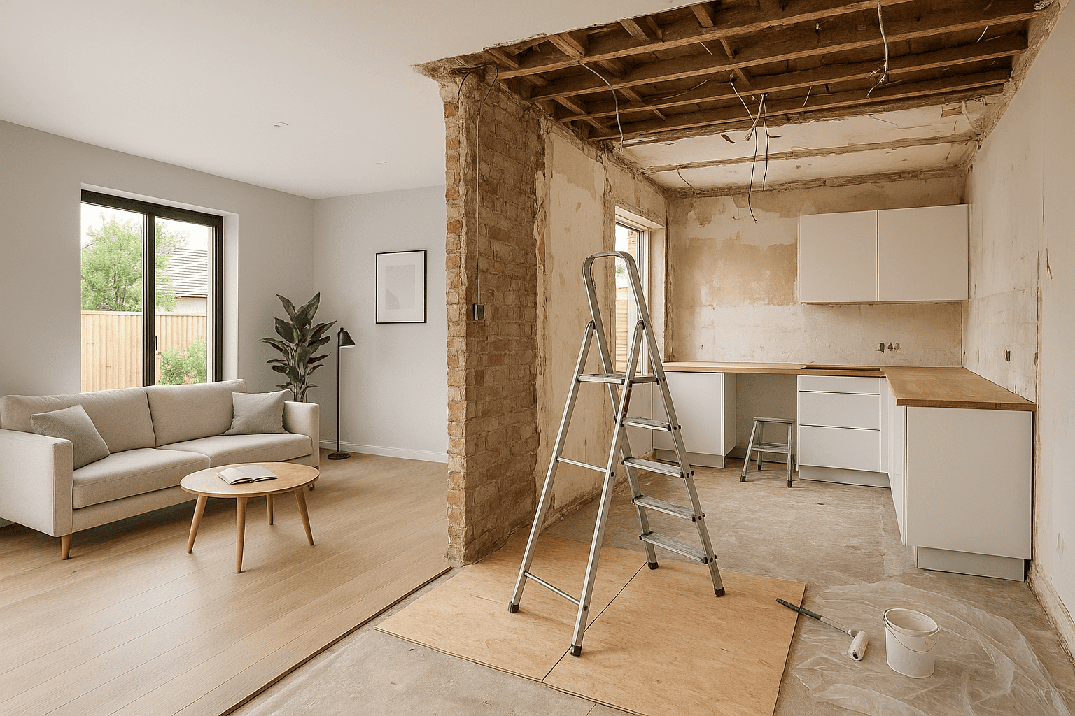 Redonner vie à une maison, bâtir un rêve