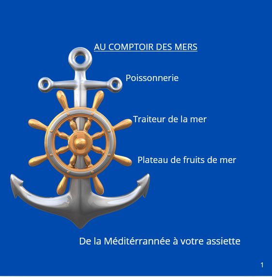 AU COMPTOIR DES MERS