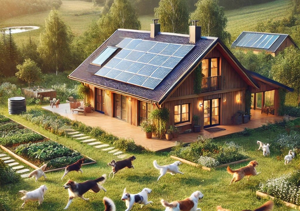🏡 Un projet de vie autonome  🐕