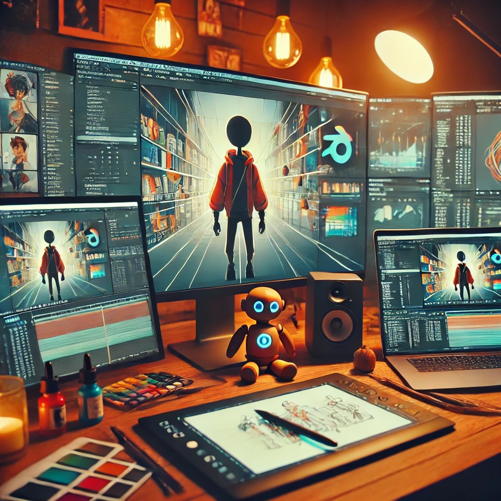 Digital painting et Animation 2D/3D